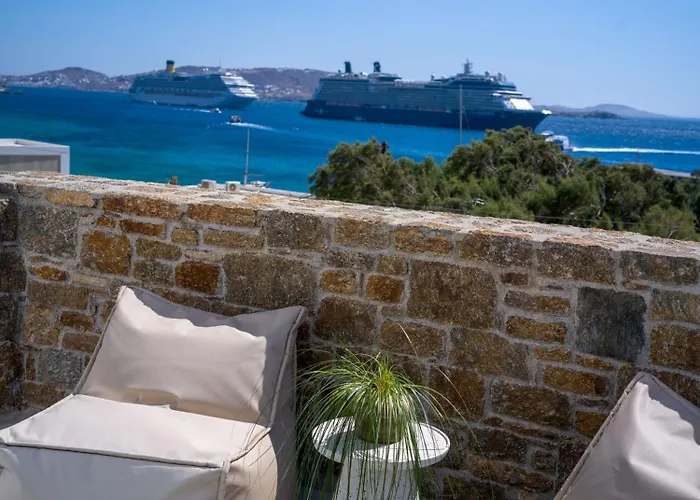 酒店 Vezo Mykonos 图罗斯